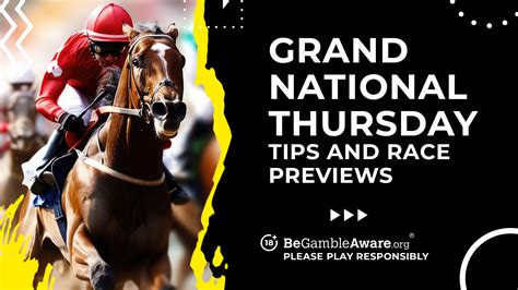 grand national thursday tips|Grand National Thursday 2023 tips for every race .